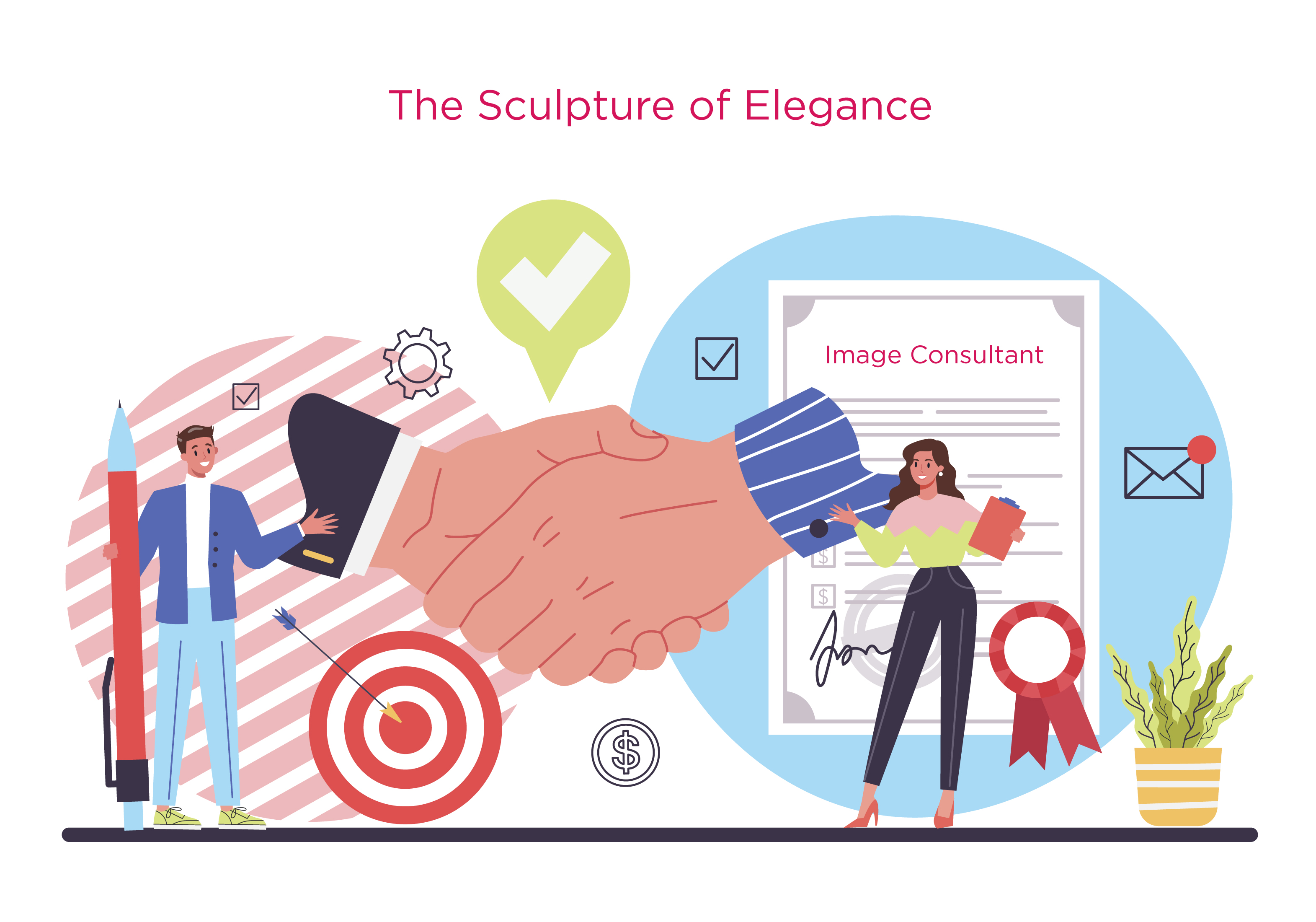 Blog on Image Consultant - The Sculpture of Elegance by Shweta Garg